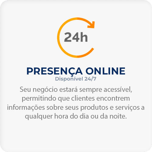 Presença online - Lançamento de Landing Page