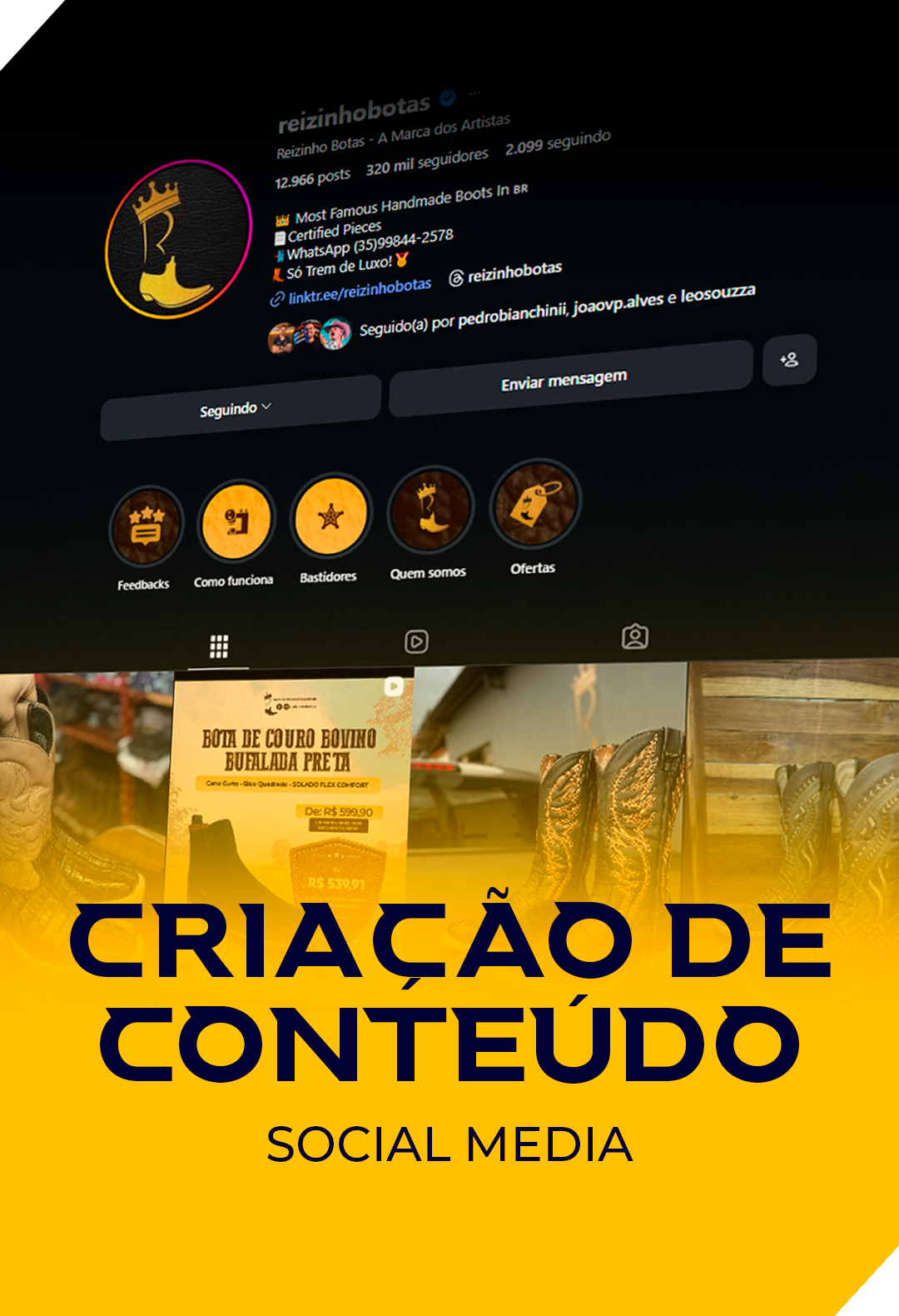 Gestão de Social Media e criação de conteúdo estratégico para empresas